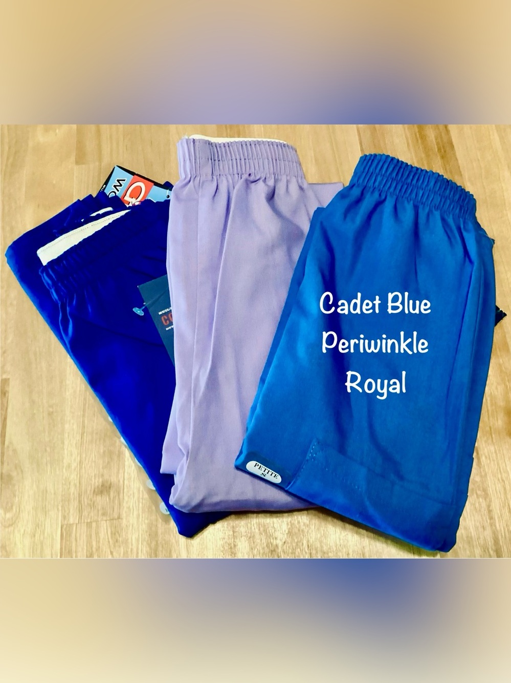 3 Pair Cherokee Workwear Scrub Pants 4200 Small Petite